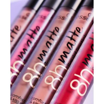 Essence 8h Matte Liquid Lipstick Lippenstift für Frauen 2,5 ml Farbton  01 Cinnamon Spice