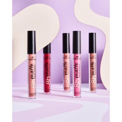 Essence 8h Matte Liquid Lipstick Lippenstift für Frauen 2,5 ml Farbton  01 Cinnamon Spice