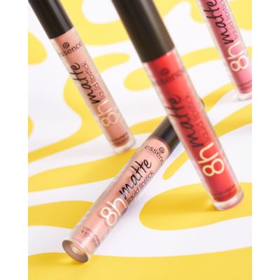 Essence 8h Matte Liquid Lipstick Lippenstift für Frauen 2,5 ml Farbton  03 Soft Beige