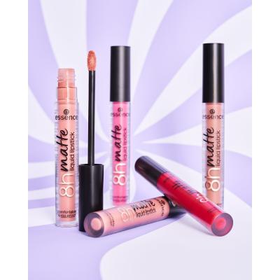 Essence 8h Matte Liquid Lipstick Lippenstift für Frauen 2,5 ml Farbton  03 Soft Beige