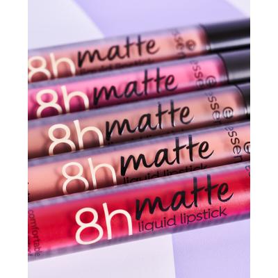 Essence 8h Matte Liquid Lipstick Lippenstift für Frauen 2,5 ml Farbton  07 Classic Red