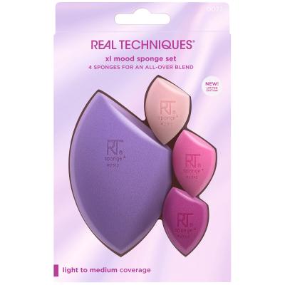 Real Techniques Afterglow XL Mood Sponge Set Applikator für Frauen Set