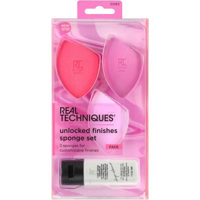 Real Techniques Unlocked Finishes Sponge Set Applikator für Frauen Set