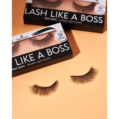 Essence Lash Like a Boss 03 Unique False Lashes Falsche Wimpern für Frauen 1 St.