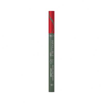 L&#039;Oréal Paris Infaillible Grip 36H Micro-Fine Brush Eye Liner Eyeliner für Frauen 0,4 g Farbton  05 Sage Green