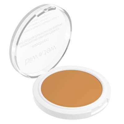 Wet n Wild Bare Focus Clarifying Finishing Powder Puder für Frauen 6 g Farbton  Medium-Tan