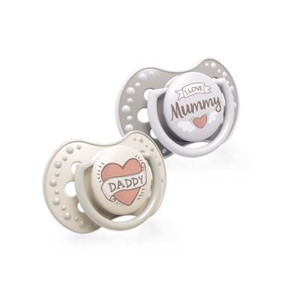 LOVI I Love Dynamic Soother 0-3m Schnuller für Kinder 2 St.