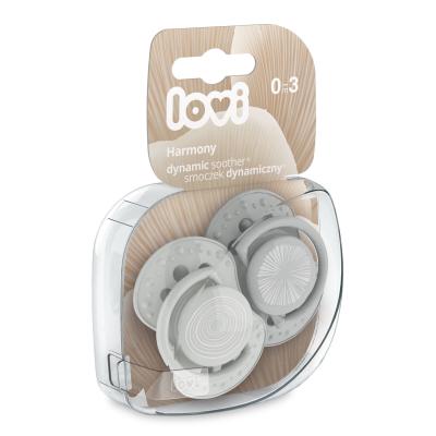 LOVI Harmony Dynamic Soother Boy 0-3m Schnuller für Kinder 2 St.