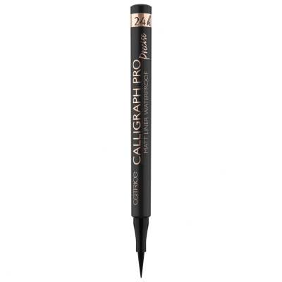 Catrice Calligraph Pro Presice Matt Liner Waterproof Eyeliner für Frauen 1,2 ml Farbton  010 Intense Black