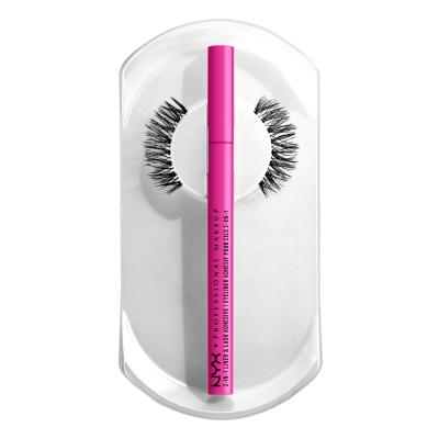 NYX Professional Makeup Jumbo Lash! Longwear False Lash System Fringe Glam Kit Falsche Wimpern für Frauen 1 St.