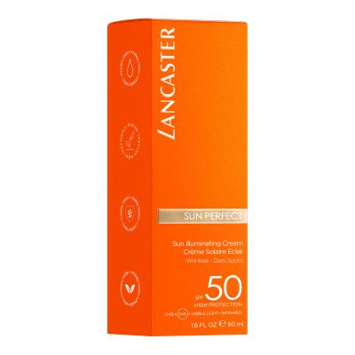 Lancaster Sun Perfect Sun Illuminating Cream SPF50 Sonnenschutz fürs Gesicht für Frauen 50 ml