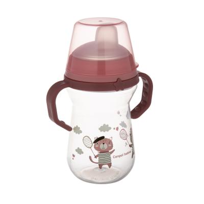 Canpol babies Bonjour Paris First Cup Pink 6m+ Trinkbecher für Kinder 250 ml