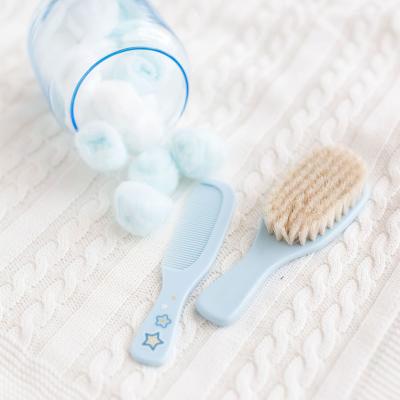 Canpol babies Newborn Baby Baby Brush With Comb Stars Haarkamm für Kinder Set