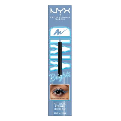 NYX Professional Makeup Vivid Brights Eyeliner für Frauen 2 ml Farbton  05 Cobalt Crush