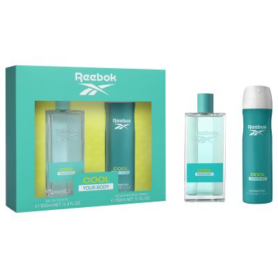 Reebok Cool Your Body Geschenkset Eau de Toilette 100 ml + Deodorant 150 ml