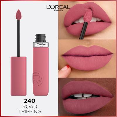 L&#039;Oréal Paris Infaillible Matte Resistance Lipstick Lippenstift für Frauen 5 ml Farbton  240 Road Tripping