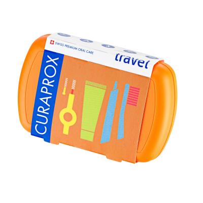 Curaprox Travel Set Orange Zahnbürste Set