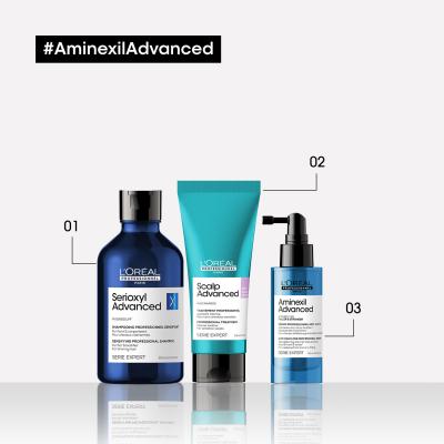 L&#039;Oréal Professionnel Aminexil Advanced Anti-Hair Loss Professional Serum Mittel gegen Haarausfall für Frauen 90 ml