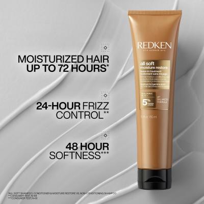 Redken All Soft Moisture Restore Leave-In Treatment Pflege ohne Ausspülen für Frauen 150 ml