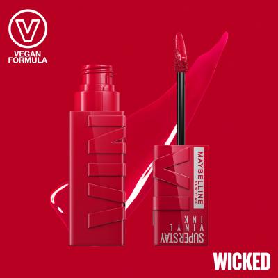 Maybelline Superstay Vinyl Ink Liquid Lippenstift für Frauen 4,2 ml Farbton  50 Wicked