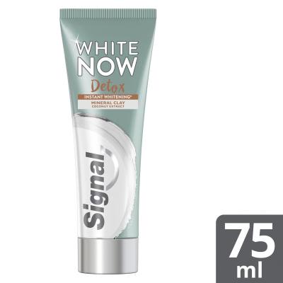 Signal White Now Detox Coconut &amp; Clay Zahnpasta 75 ml