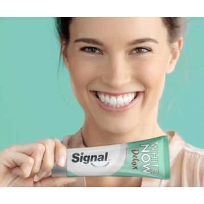 Signal White Now Detox Coconut &amp; Clay Zahnpasta 75 ml