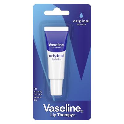 Vaseline Lip Therapy Original Lip Balm Tube Lippenbalsam für Frauen 10 g