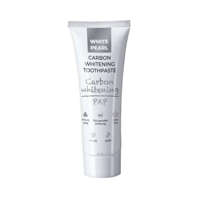 White Pearl PAP Carbon Whitening Toothpaste Zahnpasta 75 ml