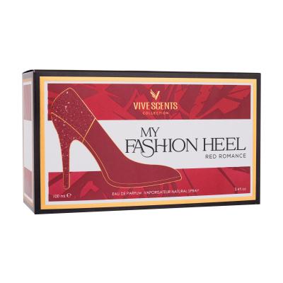 Vive Scents My Fashion Heel Red Romance Eau de Parfum für Frauen 100 ml