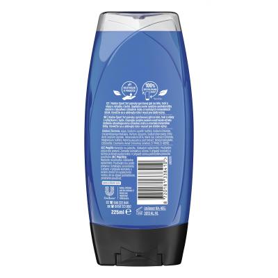 Radox Sport Mint And Sea Salt 3-in-1 Shower Gel Duschgel für Herren 225 ml