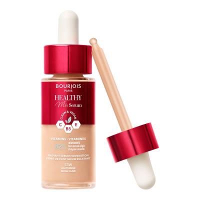 BOURJOIS Paris Healthy Mix Clean &amp; Vegan Serum Foundation Foundation für Frauen 30 ml Farbton  53W Light Beige