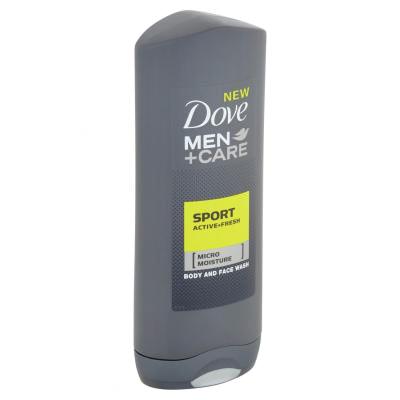 Dove Men + Care Sport Care Active + Fresh Duschgel für Herren 400 ml