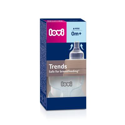 LOVI Trends Bottle 0m+ Green Babyflasche für Kinder 120 ml