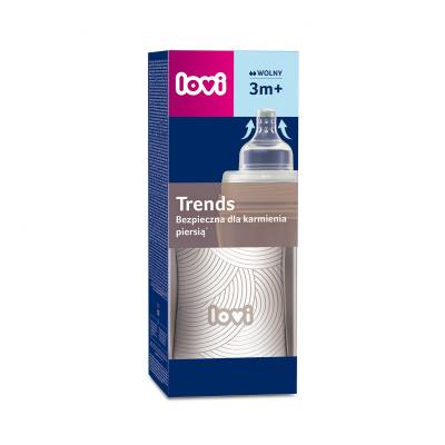 LOVI Trends Trends Bottle 3m+ Babyflasche für Kinder 250 ml