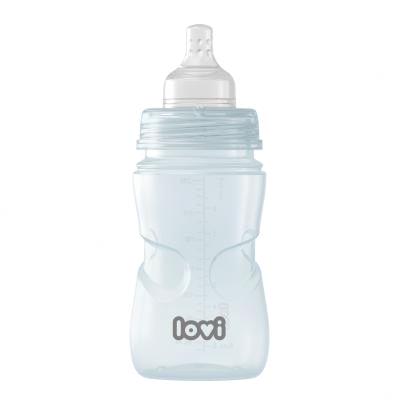 LOVI Trends Bottle 3m+ Green Babyflasche für Kinder 250 ml