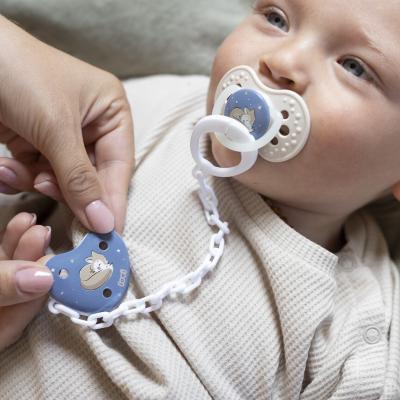 LOVI Night &amp; Day Soother Holder Boy Schnullerclip für Kinder 1 St.