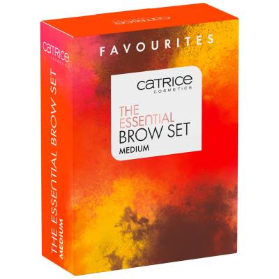 Catrice The Essential Brow Set Geschenkset Augenbrauenstift Eye Brow Stylist 1,6 g 030 Brow-N-Eyed Peas + Augenbrauenpuder Brow Powder Waterproof 4 g 020 Ash Brown + Augenbrauengel Super Glue Brow Styling Gel 4 ml 010 Ultra Hold