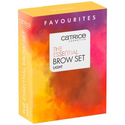 Catrice The Essential Brow Set Geschenkset Augenbrauenstift Eye Brow Stylist 1,6 g 020 Date With Ash-Ton + Augenbrauenpuder Brow Powder Waterproof 4 g 010 Ash Blond + Augenbrauengel Super Glue Brow Styling Gel 4 ml 010 Ultra Hold