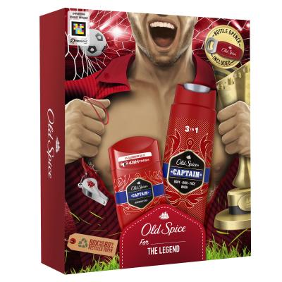 Old Spice Captain Geschenkset Deostick 50 ml + Duschgel 3in1 250 ml + Flaschenöffner