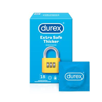 Durex Extra Safe Thicker Kondom für Herren Set