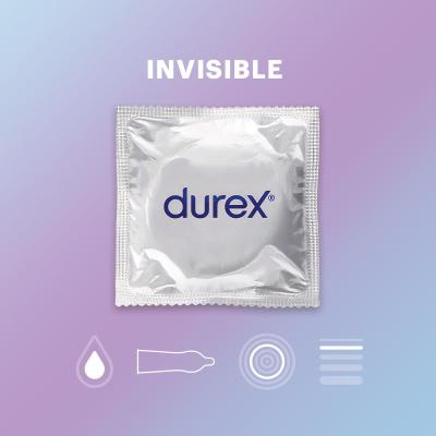 Durex Invisible Kondom für Herren Set