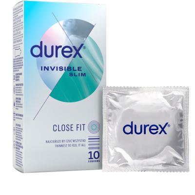 Durex Invisible Slim Kondom für Herren Set