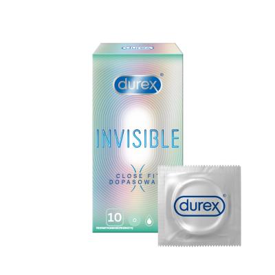 Durex Invisible Slim Kondom für Herren Set