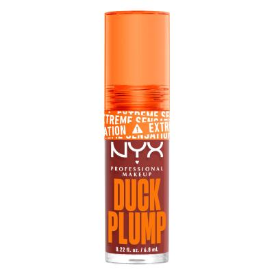 NYX Professional Makeup Duck Plump Lipgloss für Frauen 6,8 ml Farbton  06 Brick Of Time