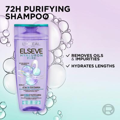 L&#039;Oréal Paris Elseve Hyaluron Pure Shampoo für Frauen 250 ml