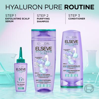 L&#039;Oréal Paris Elseve Hyaluron Pure Haarbalsam für Frauen 300 ml