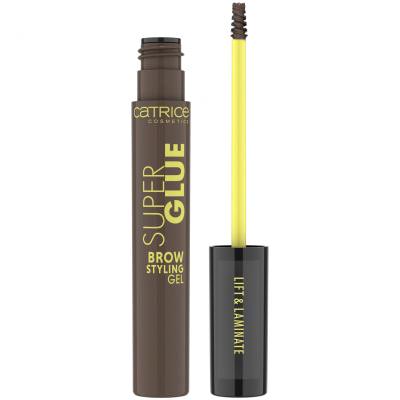 Catrice Super Glue Brow Styling Gel Augenbrauengel und -pomade für Frauen 4 ml Farbton  030 Deep Brown