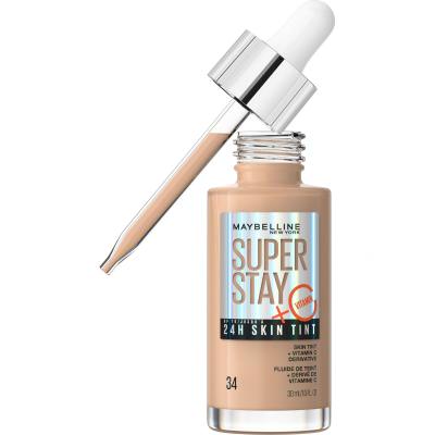 Maybelline Superstay 24H Skin Tint + Vitamin C Foundation für Frauen 30 ml Farbton  34