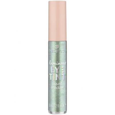 Essence Luminous Eye Tint Liquid Shadow Lidschatten für Frauen 6 ml Farbton  06 Sparkly Jade