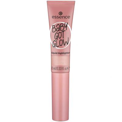 Essence Baby Got Glow Liquid Highlighter Highlighter für Frauen 10 ml Farbton  20 Rose And Shine